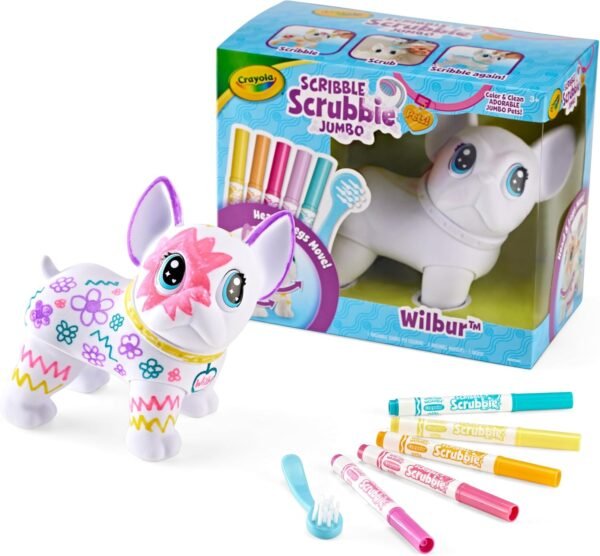Crayola Scribble Scrubbie Jumbo Pet - Wilbur